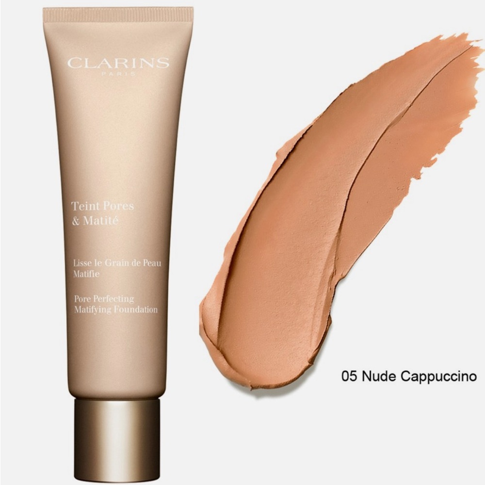 Clarins Pore Perfecting Matifying Foundation-Tint color: 05